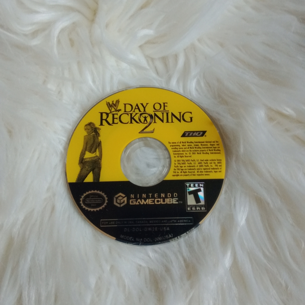 Day of Reckoning 2 - Yellow & Black Game Disc